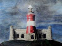 Aubin - Lighthouse - Pencil On Paper